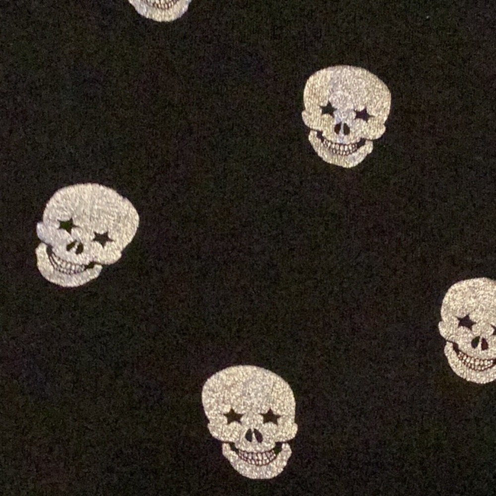 Terez silver skull racer back tank top - Picture 4 of 7